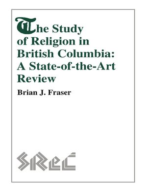 cover image of The Study of Religion in British Columbia